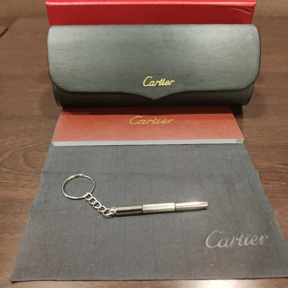 Brown Tints Double C's Frames w/ Golden Rims. - Picture 3 of 11